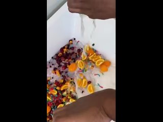 why not make an incredible cocktail in the bath.